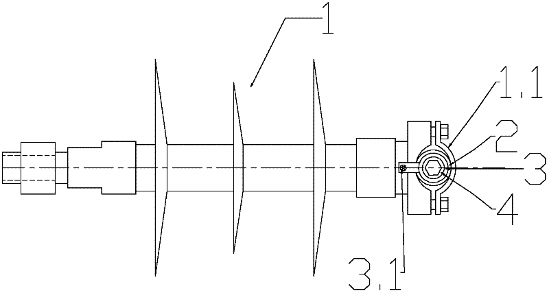 Electrically charged isolator