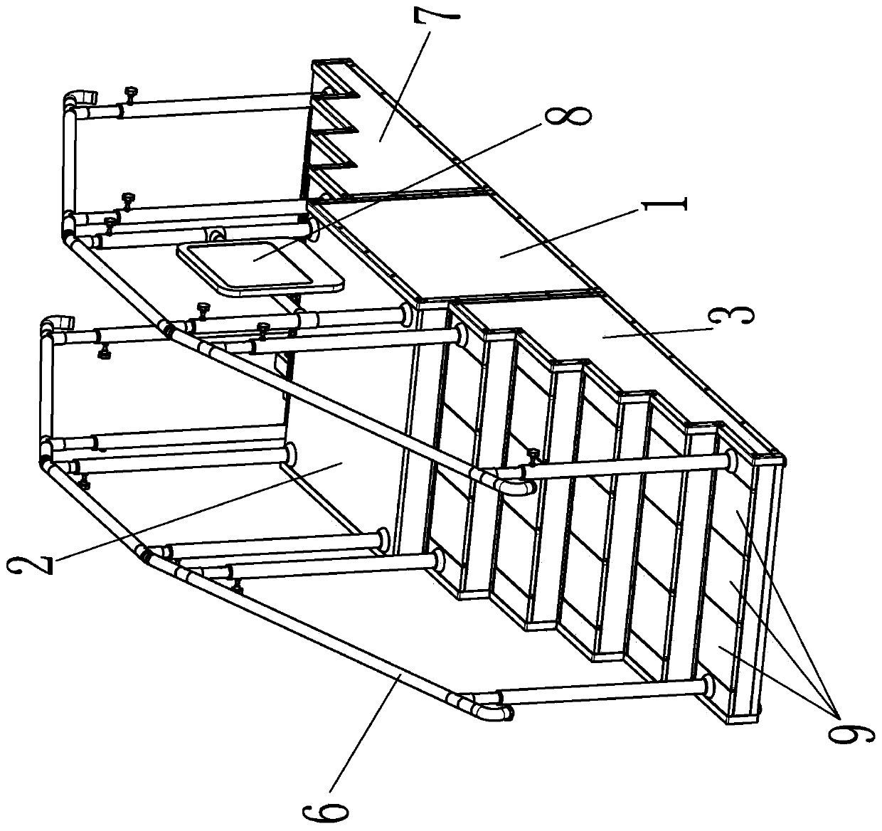 Intelligent training ladder rehabilitation auxiliary tool