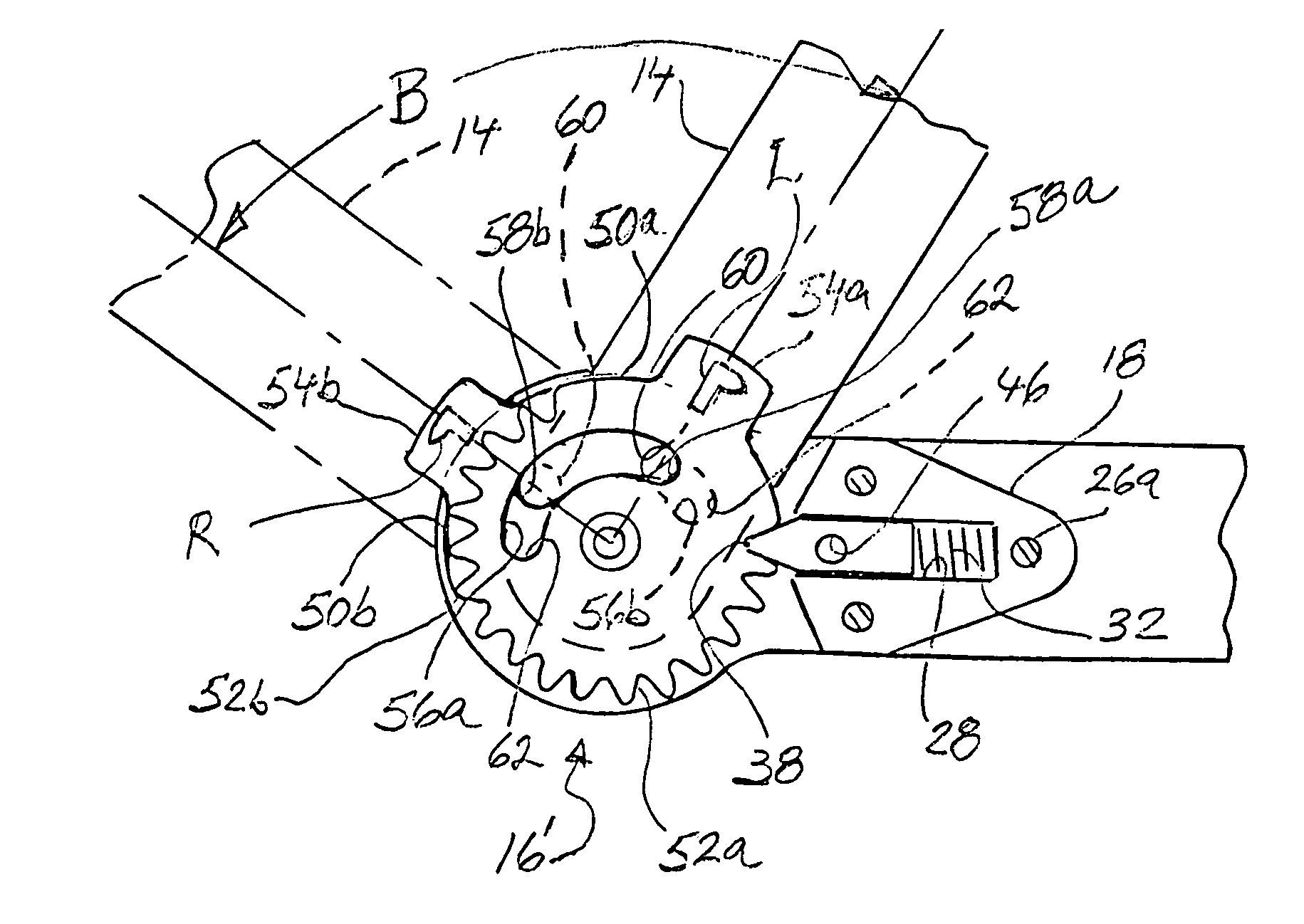 Adjustable hinges for orthopedic splints