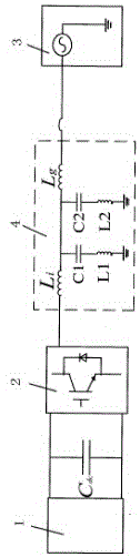 Single-phase grid-connected inverter system based on double harmonic filter