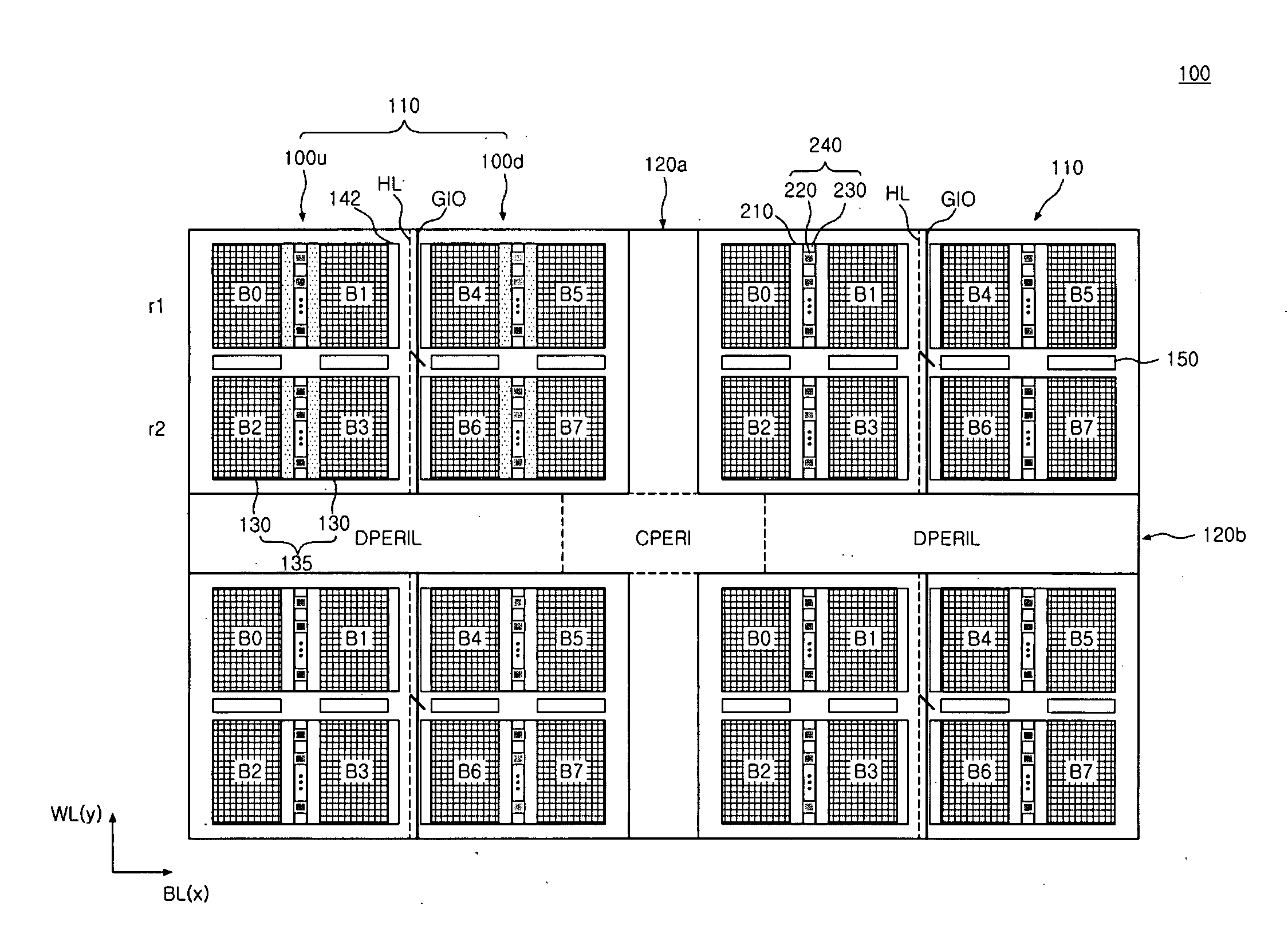 Stack bank type semiconductor memory apparatus capable of improving alignment margin