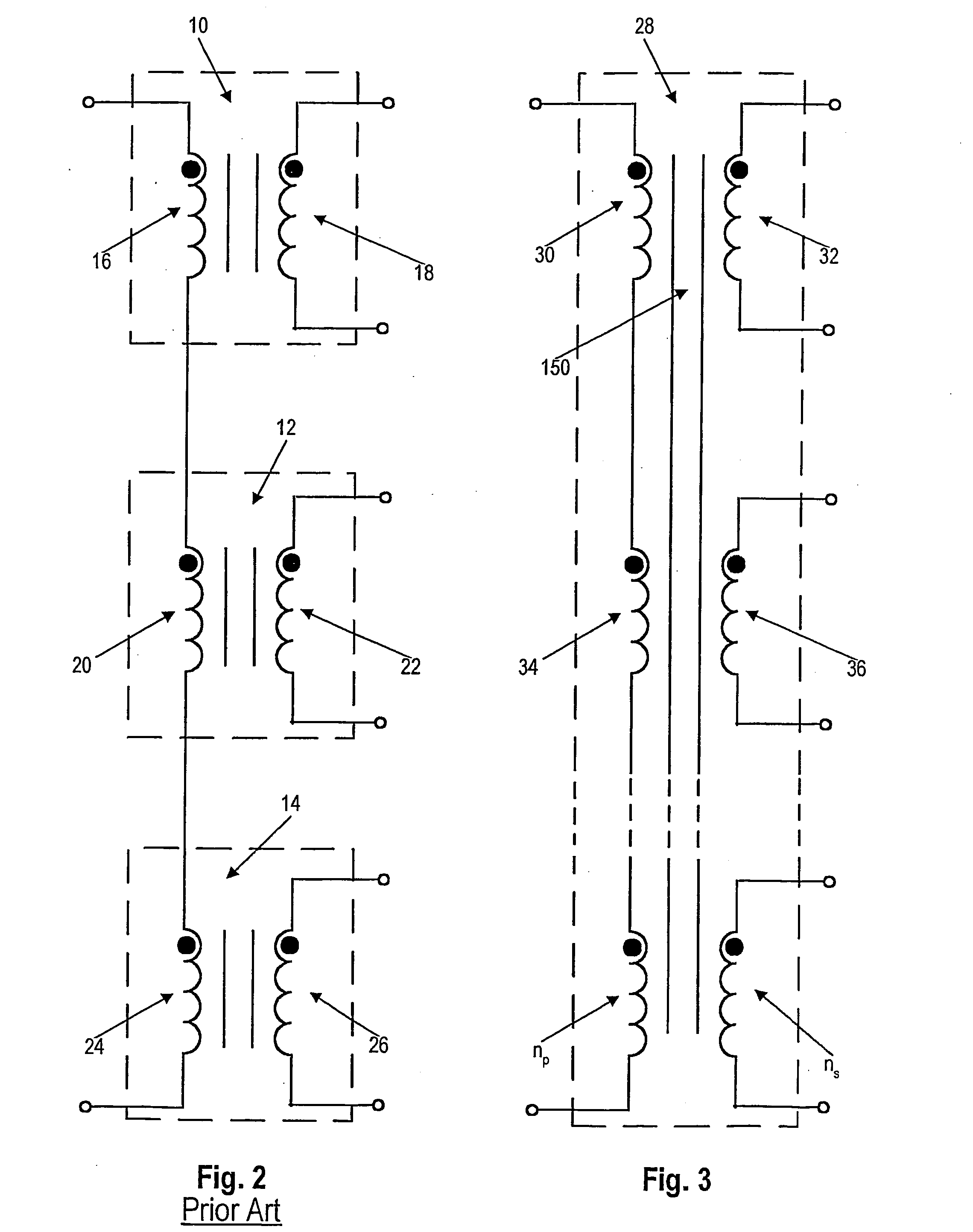 Low profile magnetic element