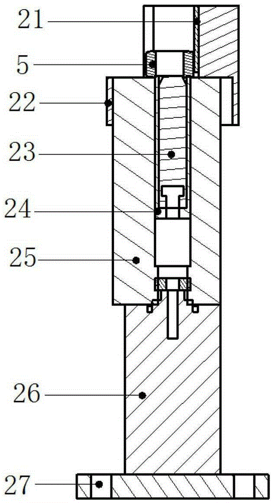 Powder metallurgy gear front and back automatic recognition device