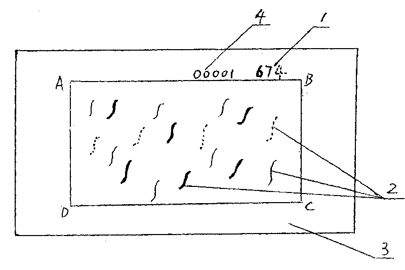 Anti-fake label with electronic grains