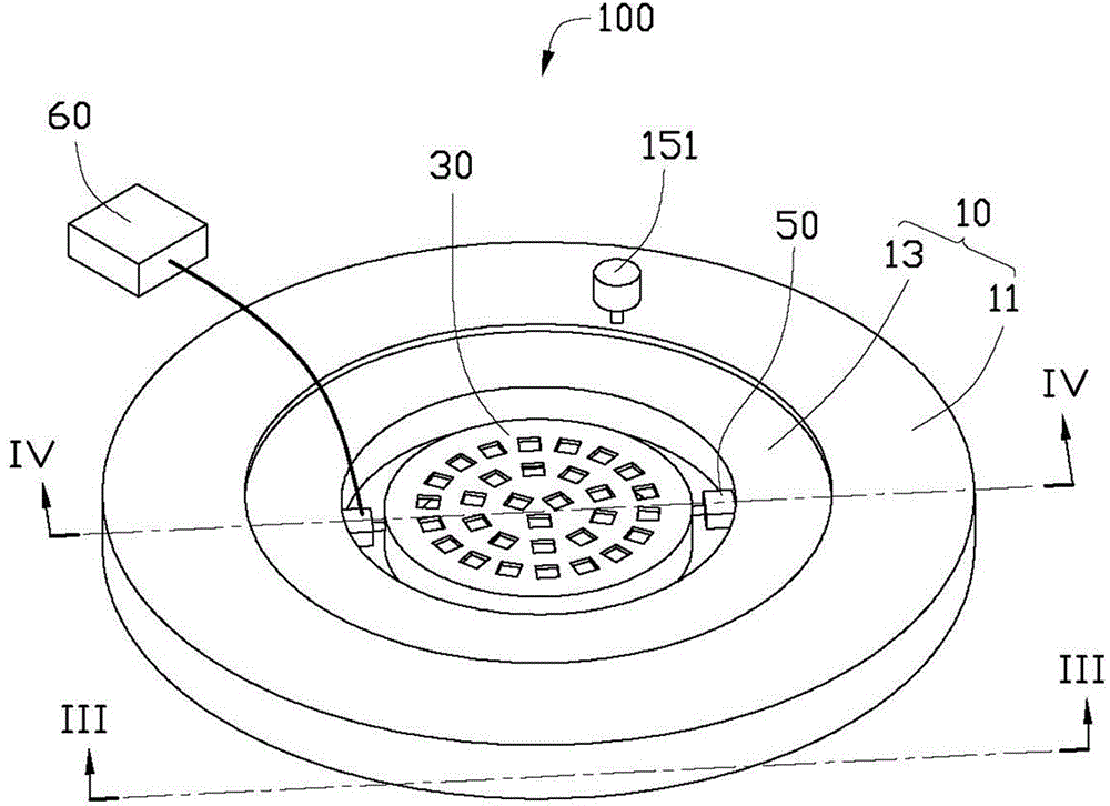 Film coating bearing frame