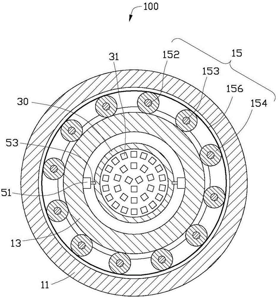 Film coating bearing frame