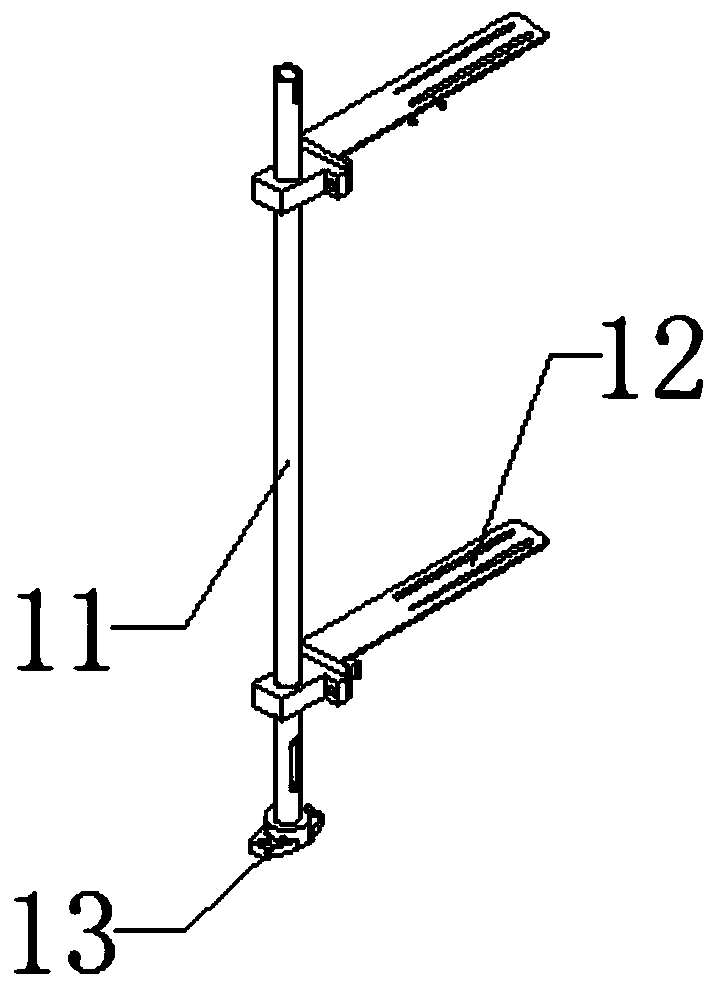 2D camera photographing mechanism used in match with a mechanical arm