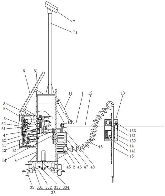 A sampling manipulator for environmental monitoring and its use method