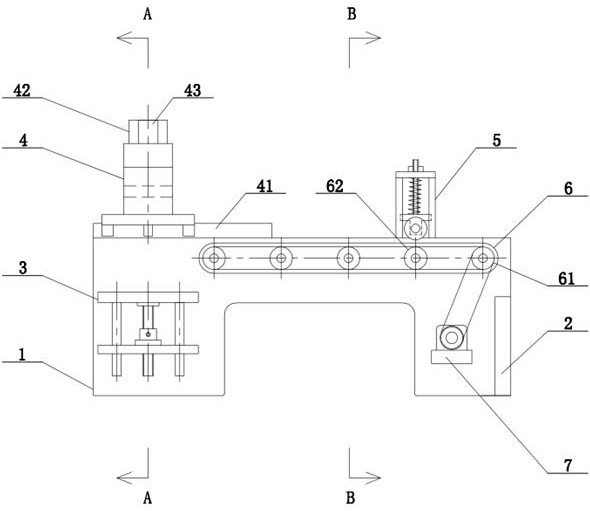 Full-automatic towel feeding device