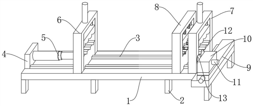 Cutting device good in safety and capable of machining conductive copper pipes of different specifications