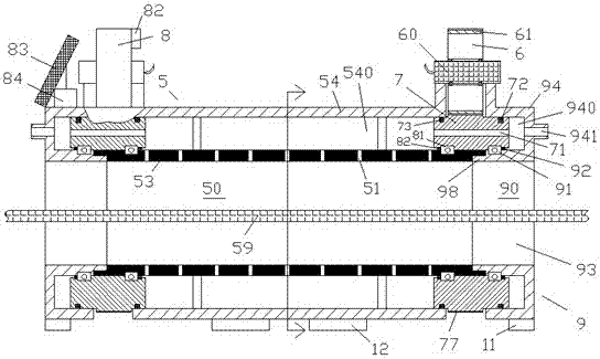 A solar-powered tea drying device with adjustable speed