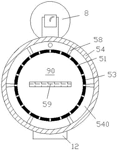 A solar-powered tea drying device with adjustable speed