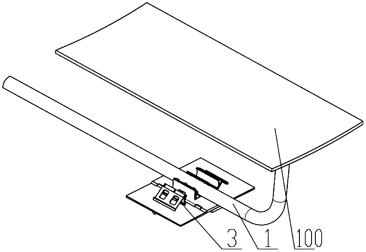 Fixed deep sea platform discardable adsorption preventing bottom sitting device