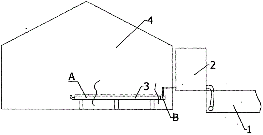 Marine shellfish fry intermediate-breeding device and breeding method thereof