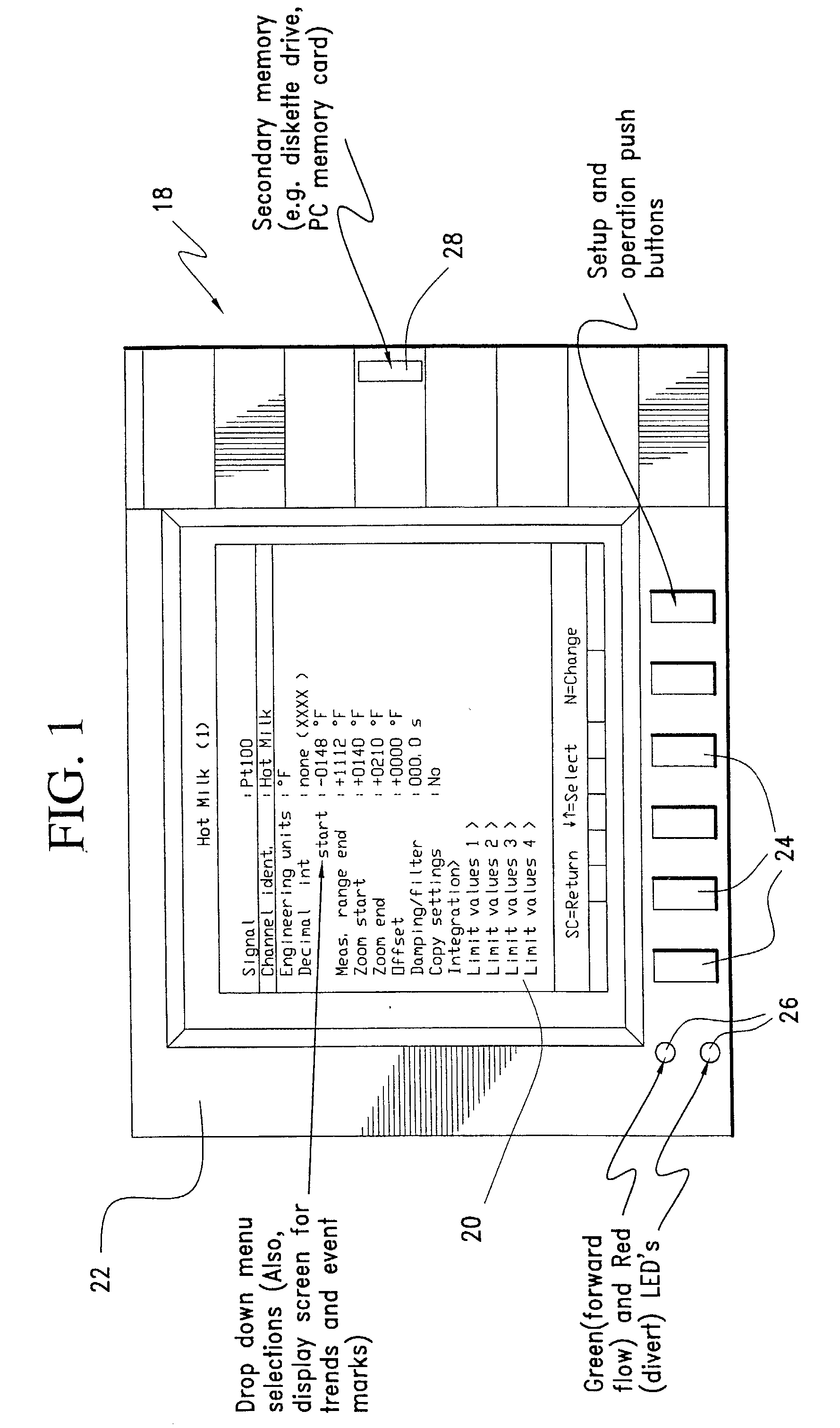 Paperless recorder for tamper-proof recording of product process information