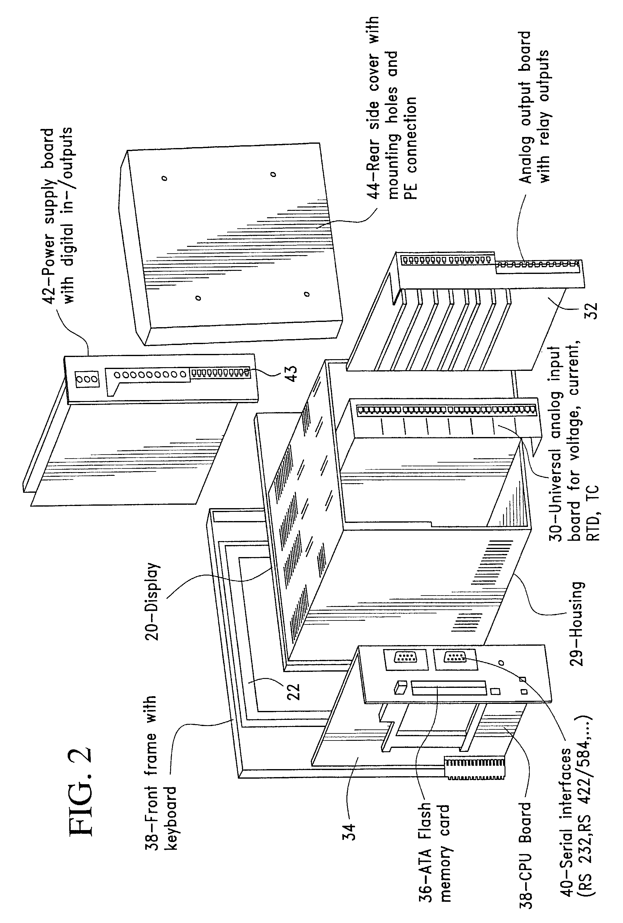 Paperless recorder for tamper-proof recording of product process information