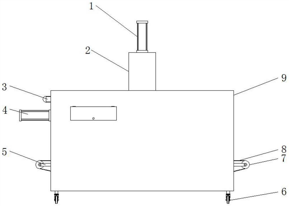 Safe tempered glass film hardness detection equipment