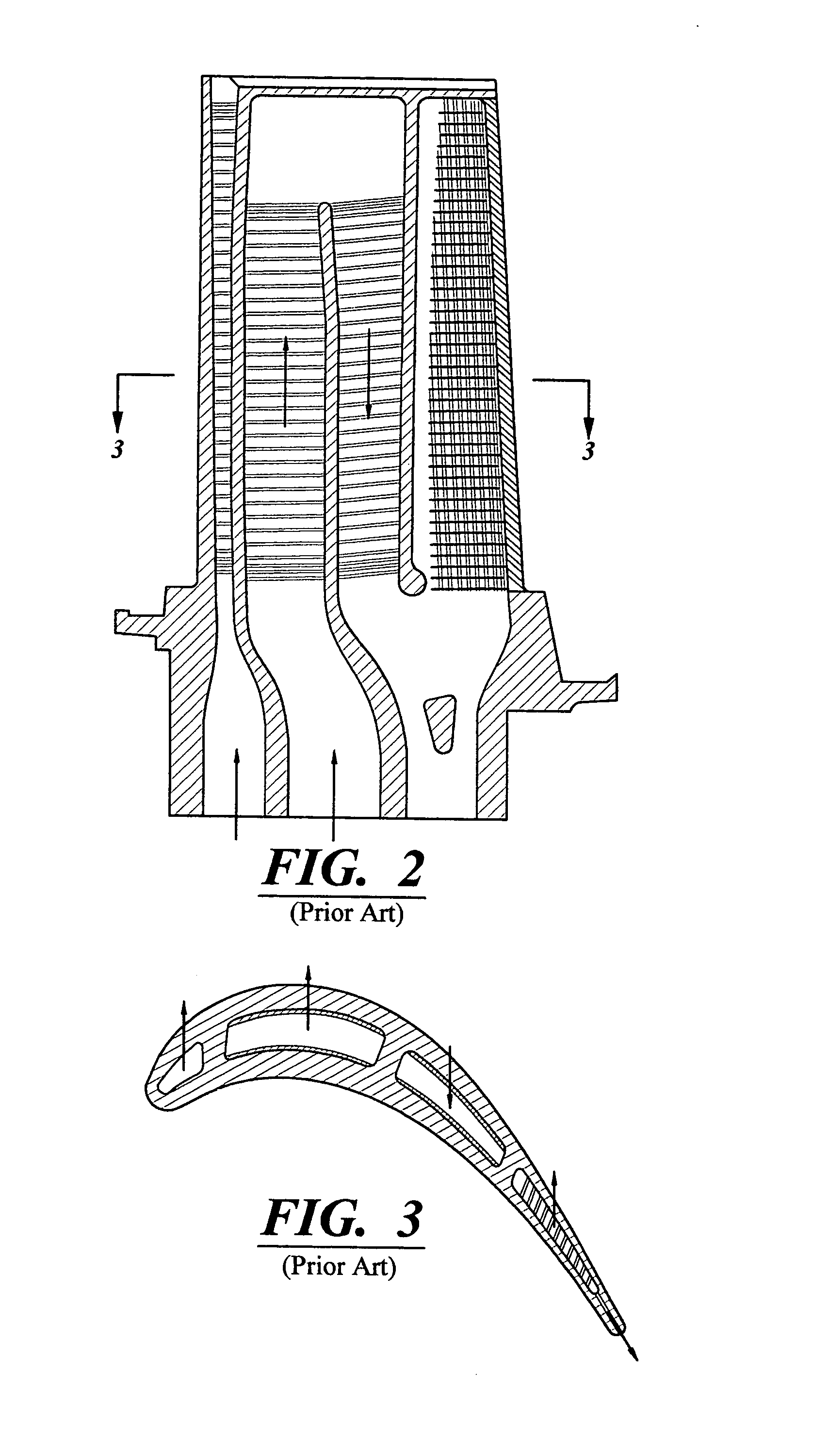 Cooling system including mini channels within a turbine blade of a turbine engine