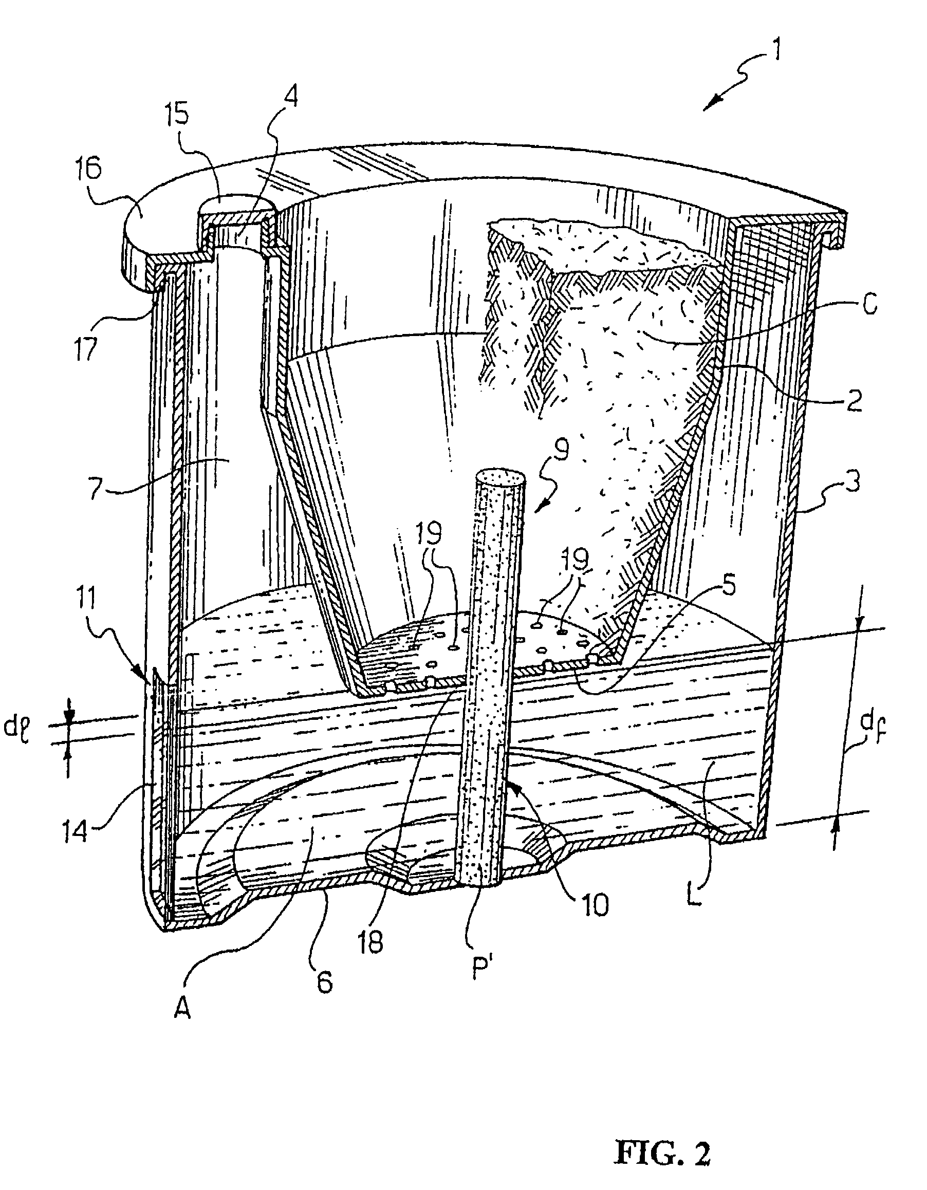 Container for the cultivation of plants