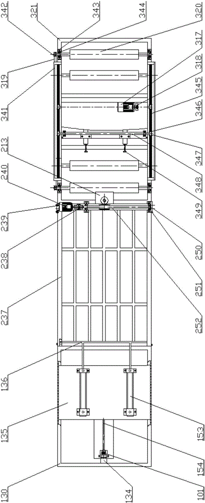 Magnesium oxide board template feeding device and magnesium oxide board loading method