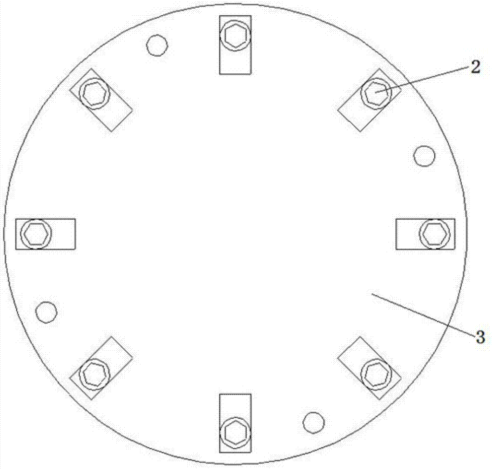 A multi-axis synchronous tightening device for wheel bolts