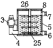 Spraying device and spraying method for valve processing