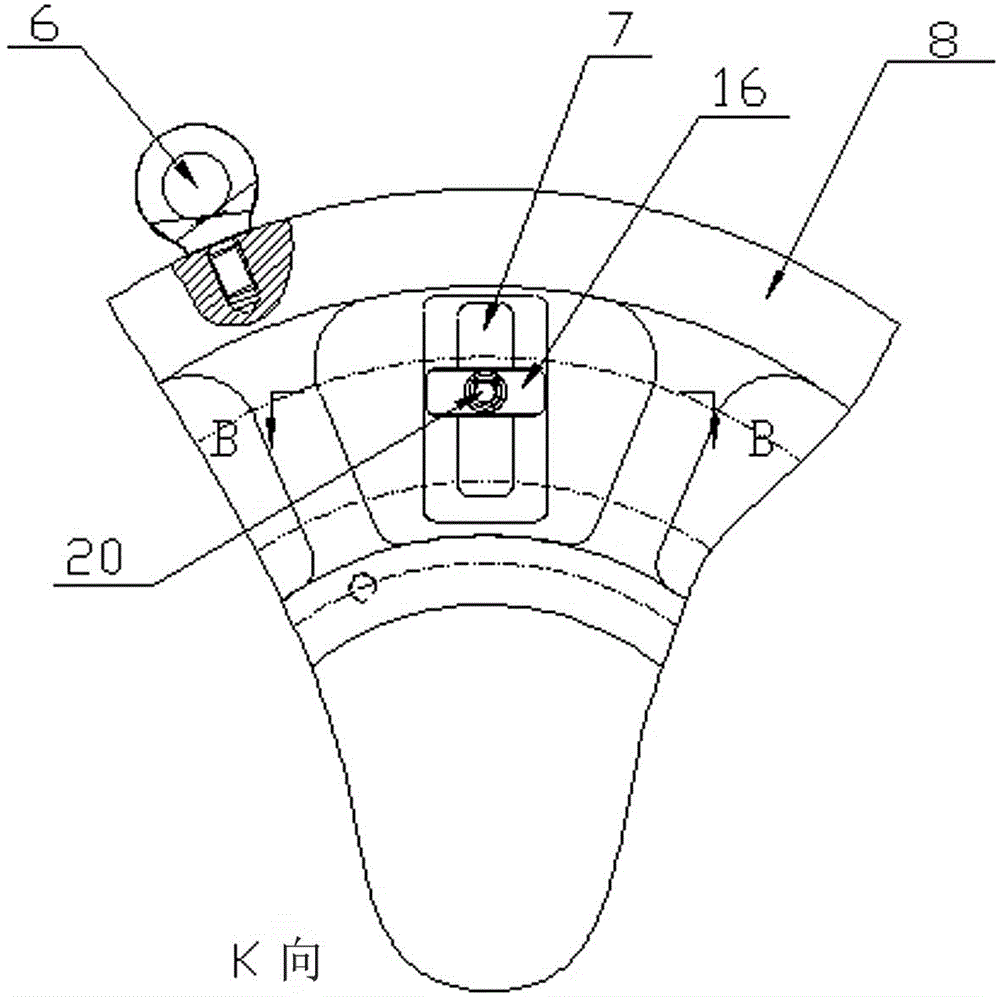 Universal fixture device and method for machining fan-shaped workpiece combinations