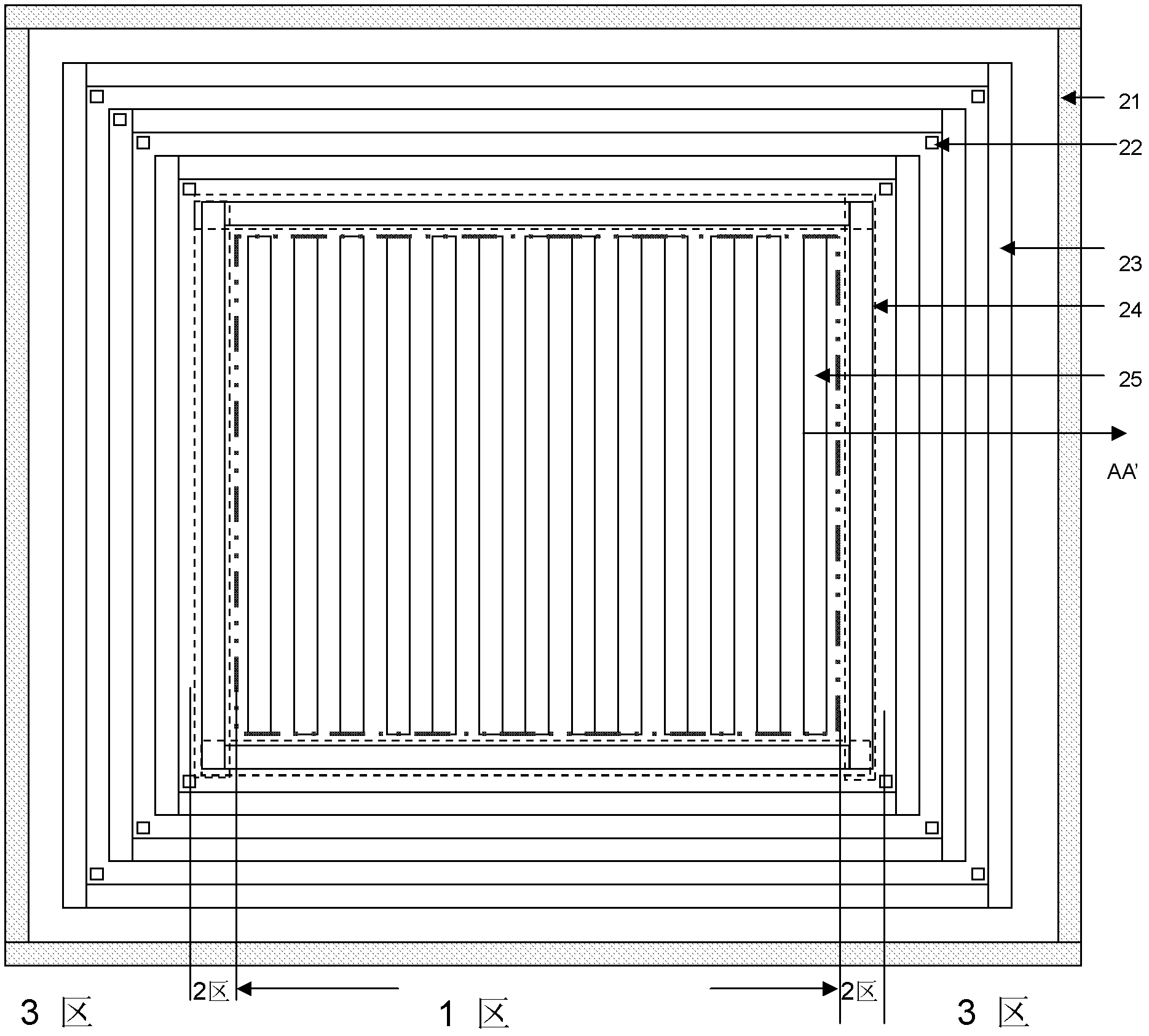 Terminal protection structure of super junction device and manufacturing method of terminal protection structure