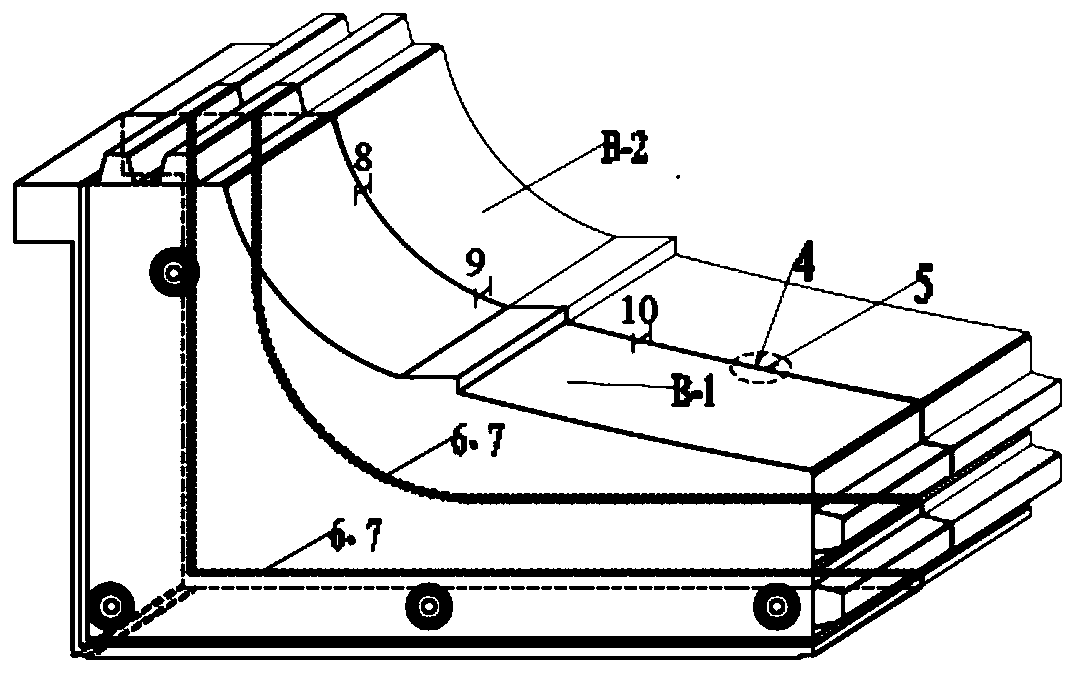 Nonlinear elastic counterforce centroid algorithm for sealing gasket of prefabricated component