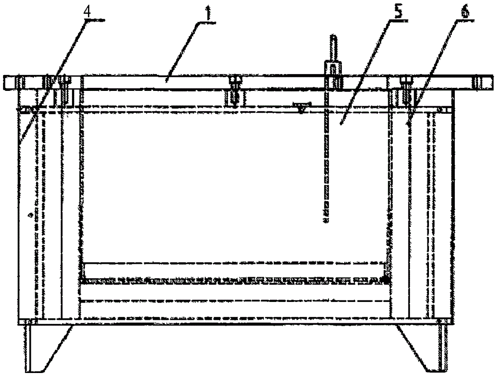 Improved structure of lead melting furnace of cast-welding machine