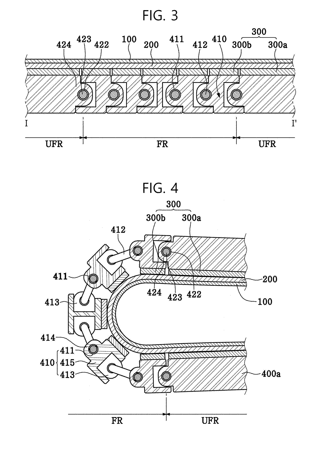 Flexible display device and electronic device including the same