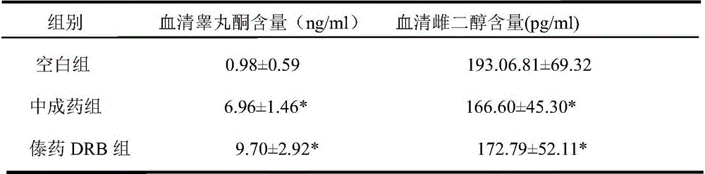 Traditional Chinese medicine compound agent and preparation method thereof