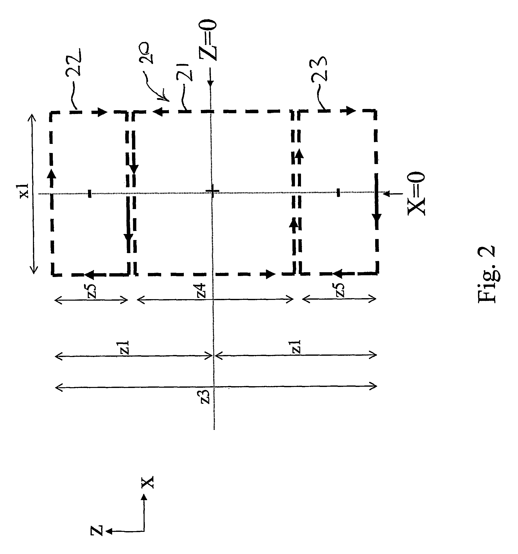 Stacked coil array for magnetic resonance experiments