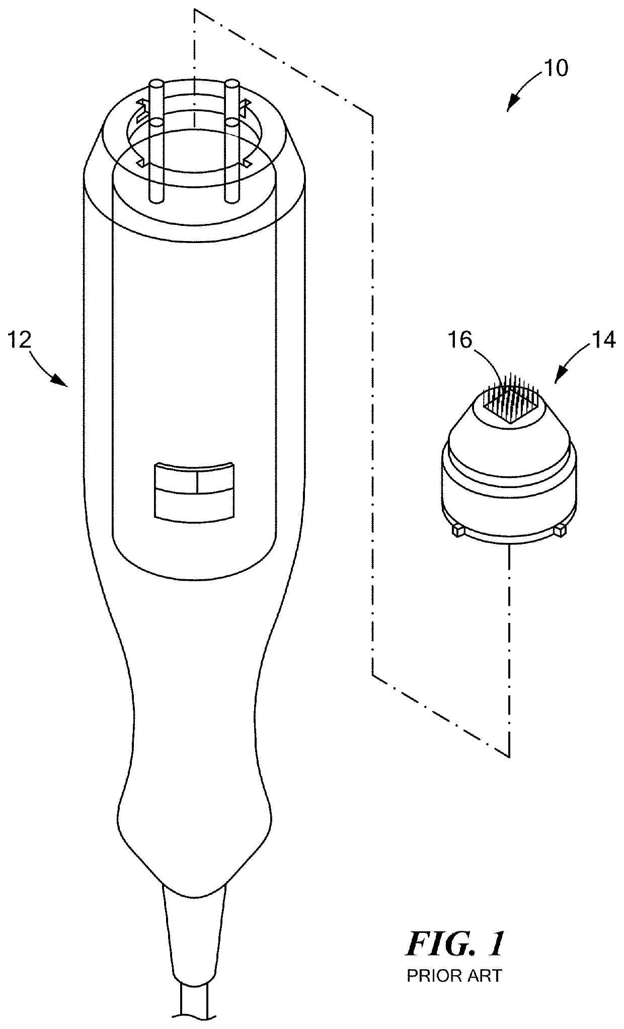 Device and method for treating tissue