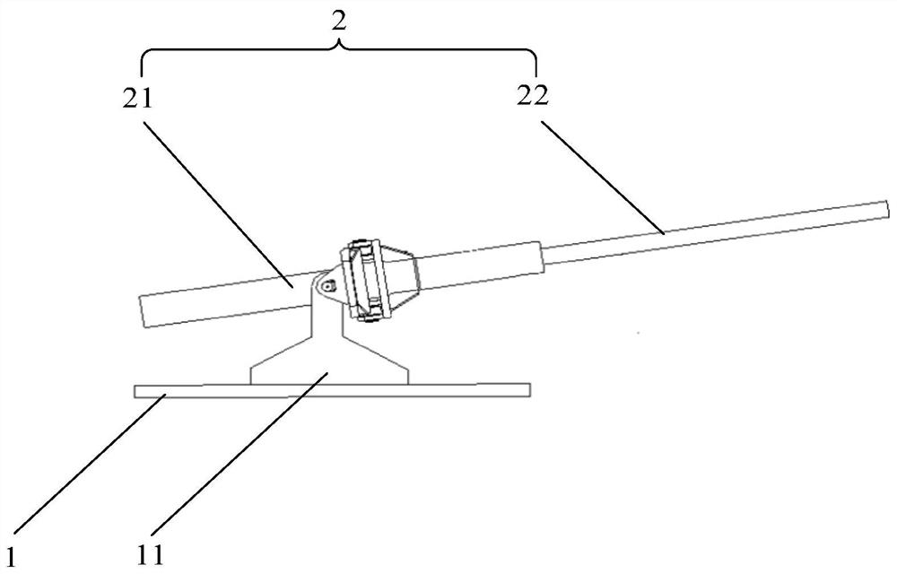 Pipe pushing device