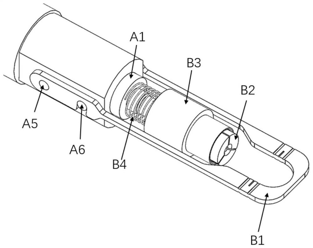 TEM (Transmission Electron Microscope) three-dimensional reconstruction sample rod capable of carrying nanometer needle tip sample and automatically rotating 360 degrees