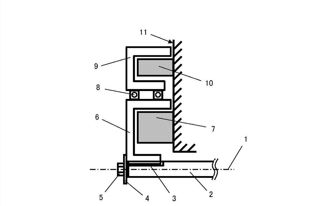 Method for controlling external rotor electric machine to change outout parameter and external rotor electric machine