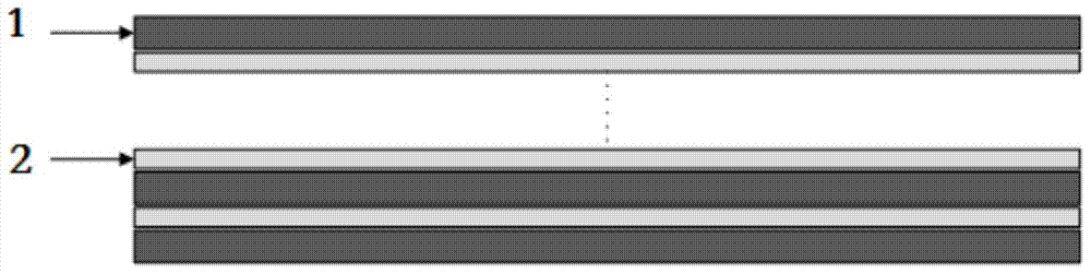 Preparation method of accumulative stack rolling of nano-sheet phase reinforced tini-based alloy composite sheet