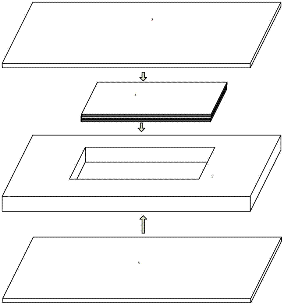 Preparation method of accumulative stack rolling of nano-sheet phase reinforced tini-based alloy composite sheet