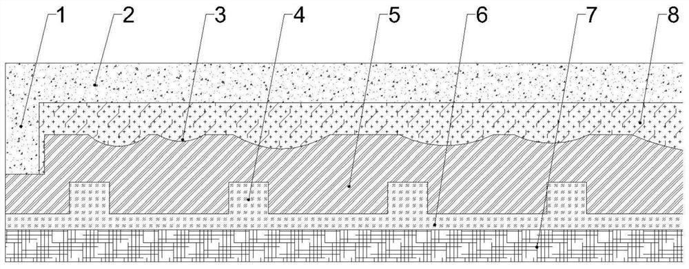 Bamboo-based floor tile with stone surface layer