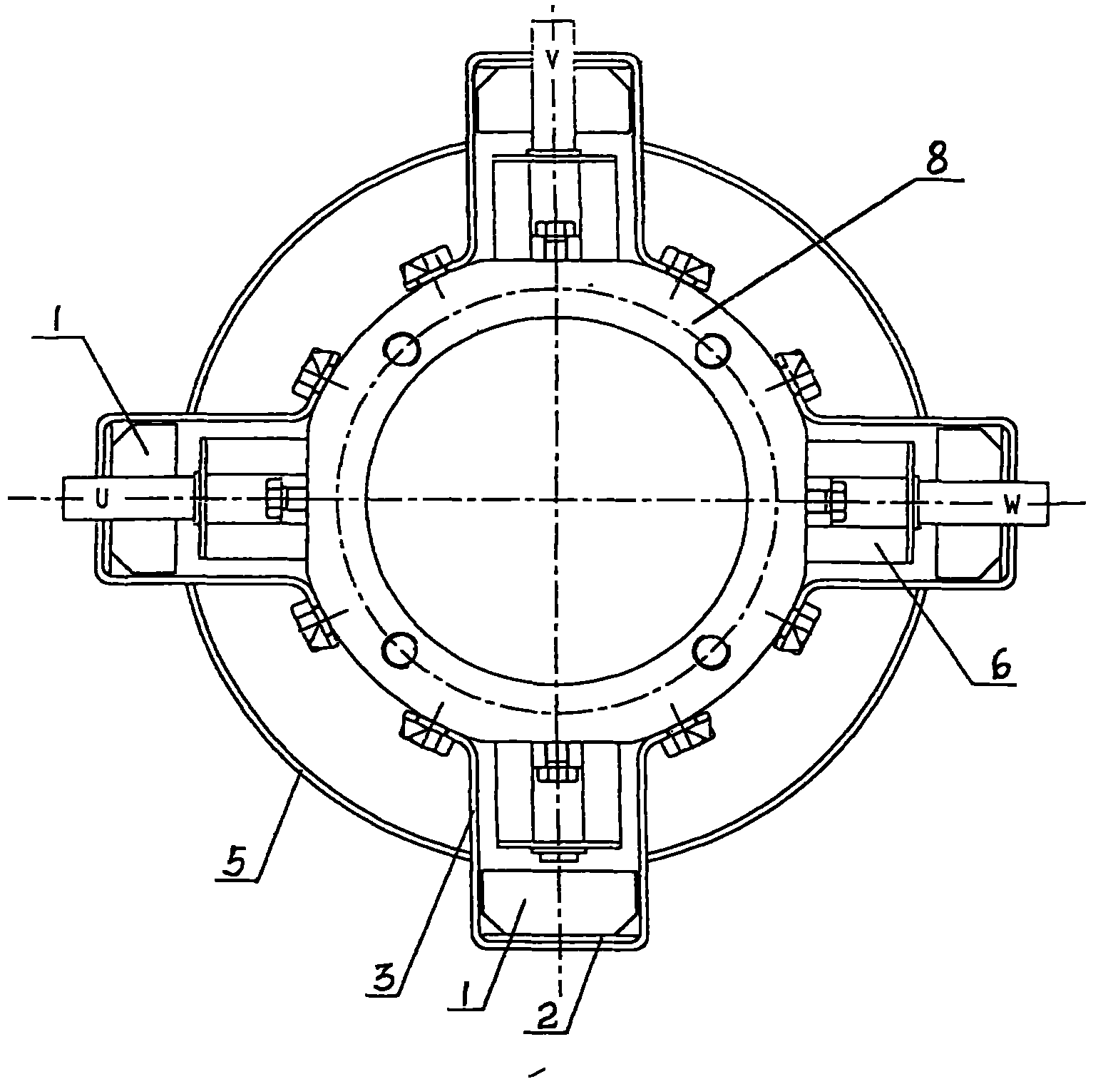 Brushless excitation synchronous generator