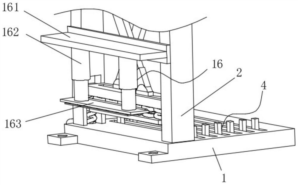 Steel plate bending device for building curtain wall and using method