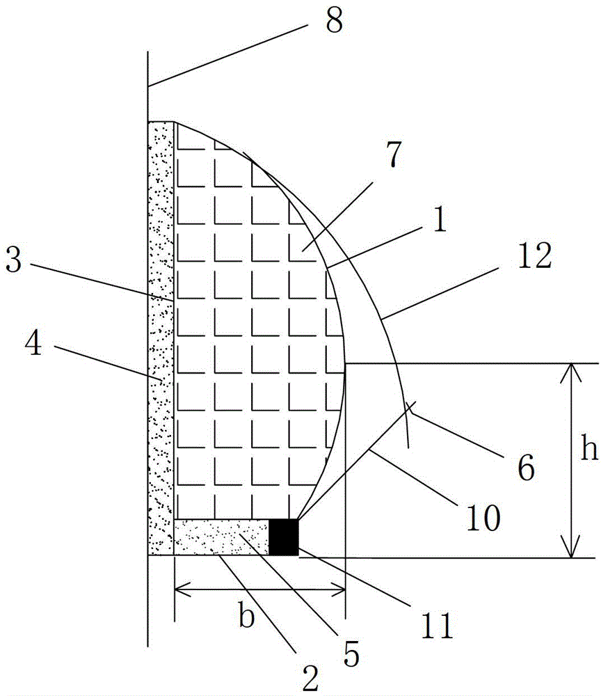 Built-in air bag type anti-collision device based on prestressed reinforcement