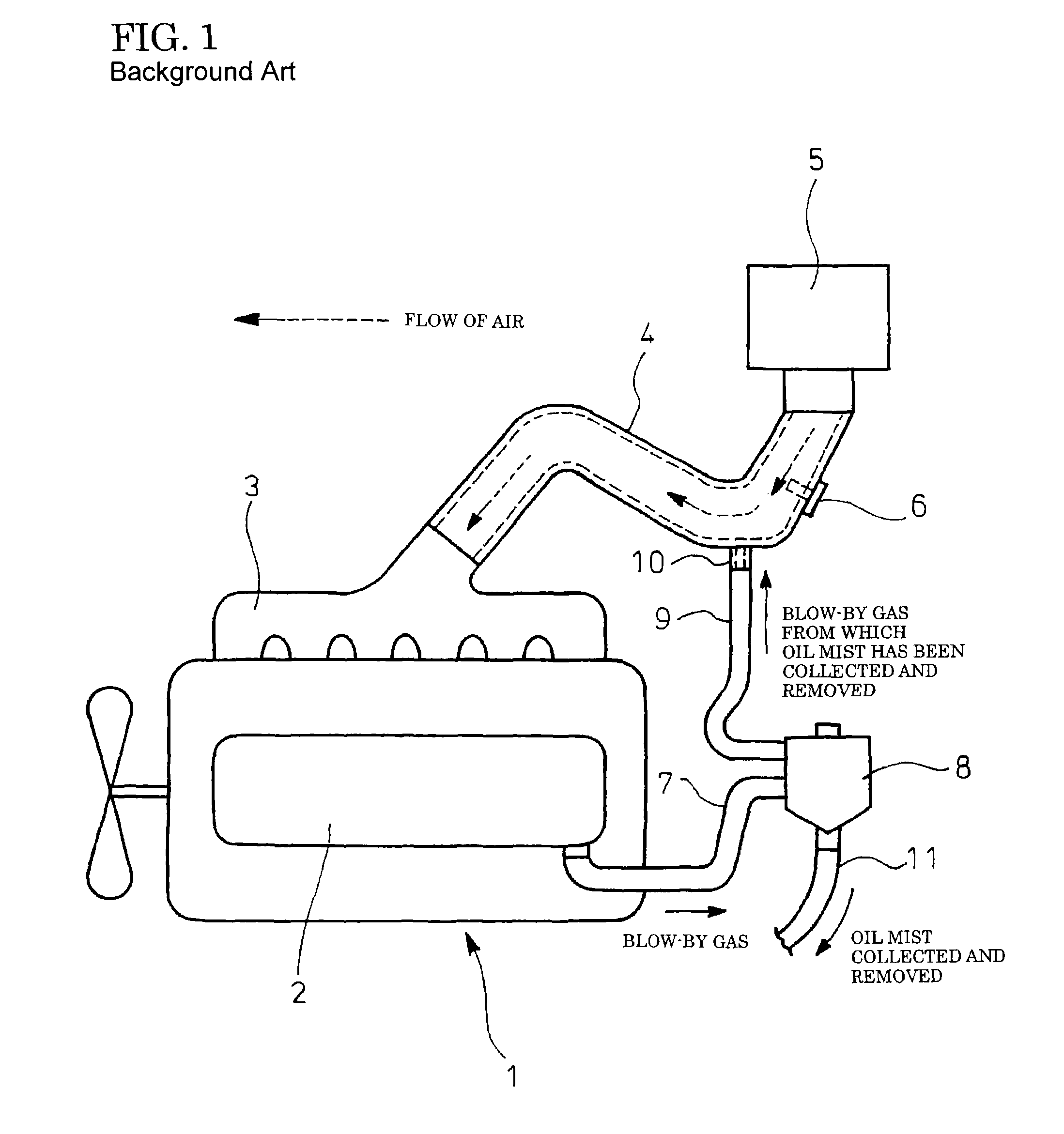 Engine intake system