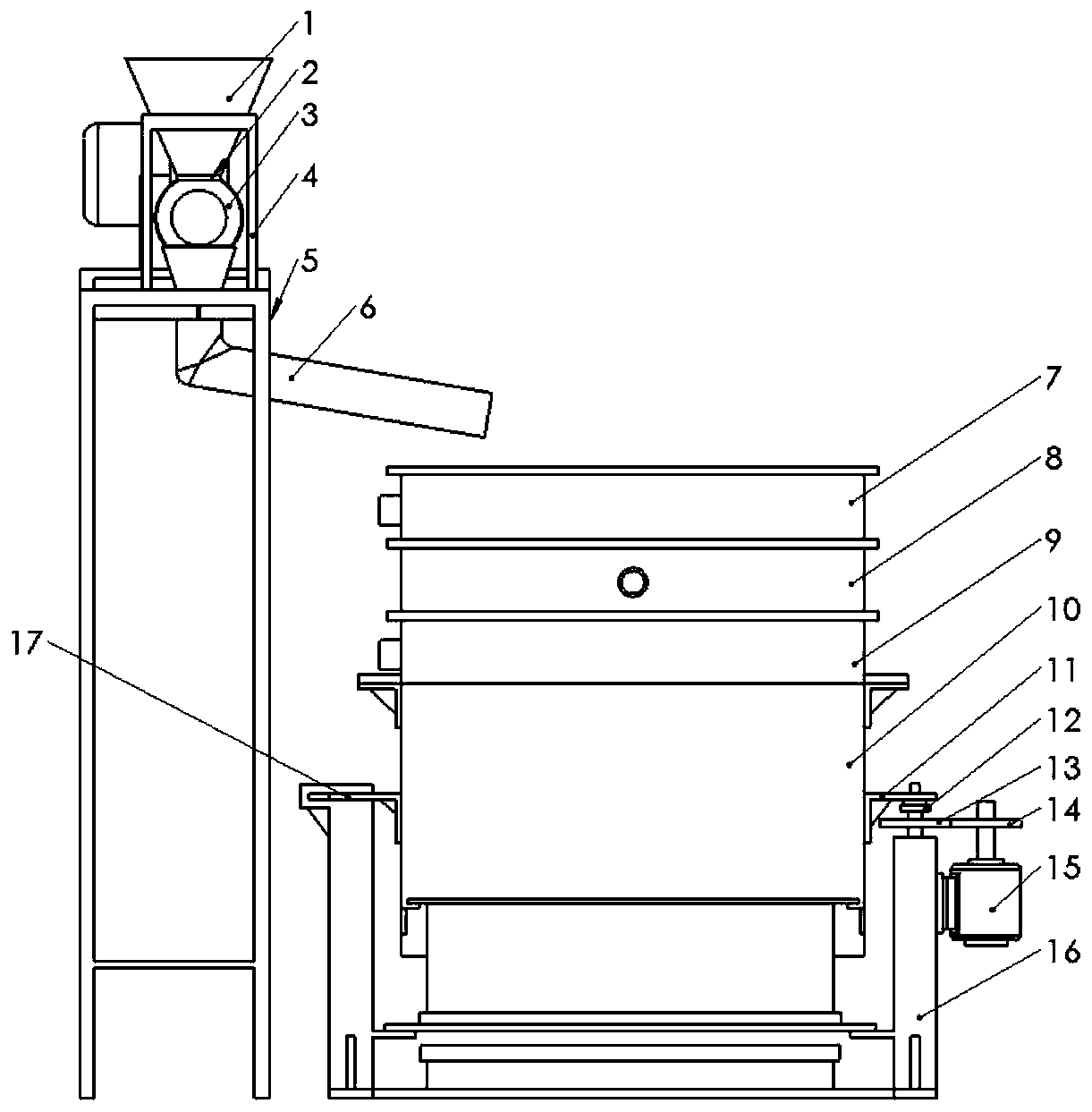 Mechanical sliding piece translational motion type precise sowing device with air channel seed selecting function