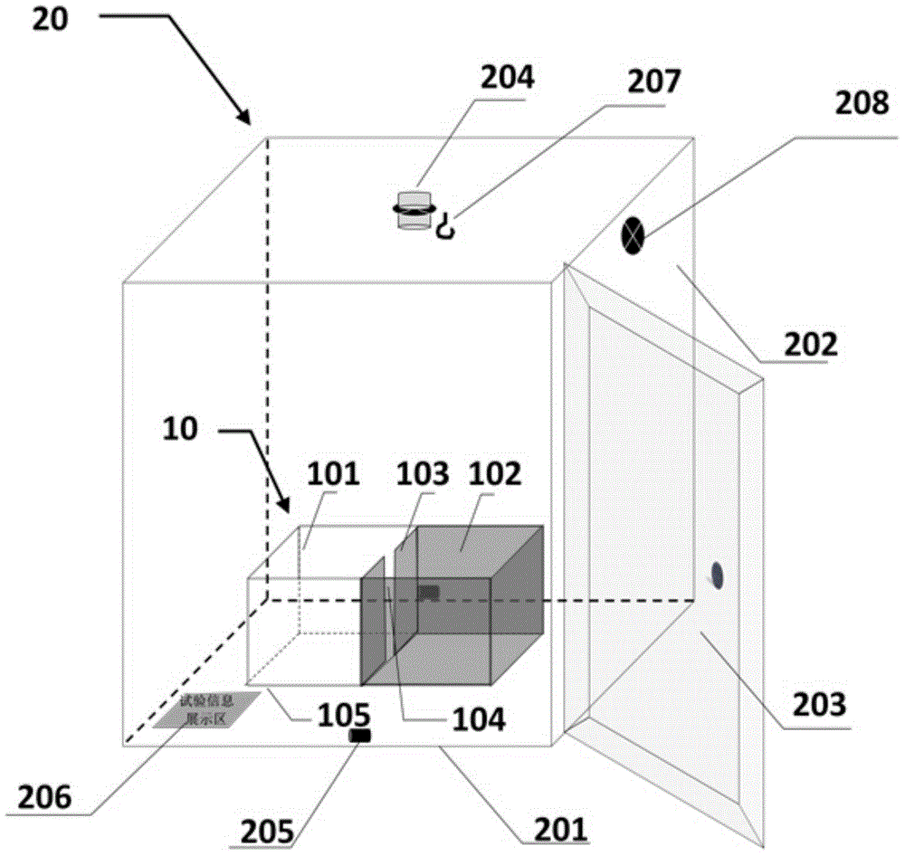 Animal behavior test system and method