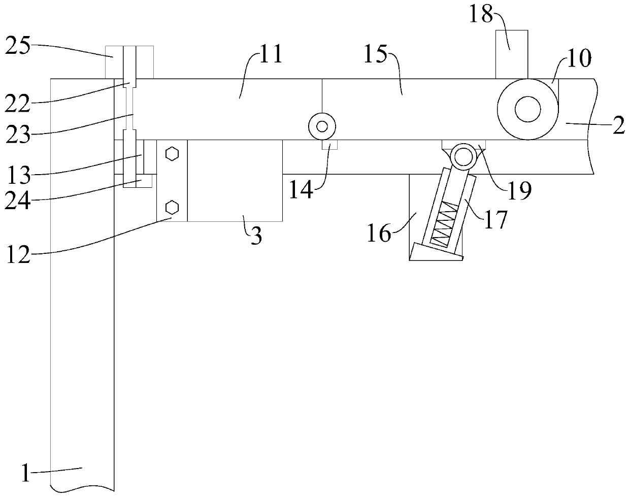 Automobile rear lamp electric control simulation system