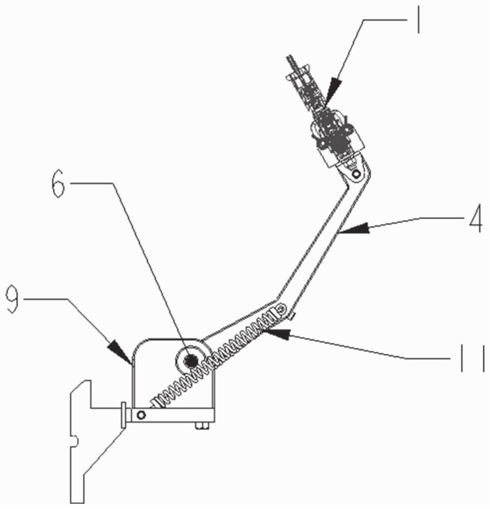 Track inspection robot microwave communication system and method