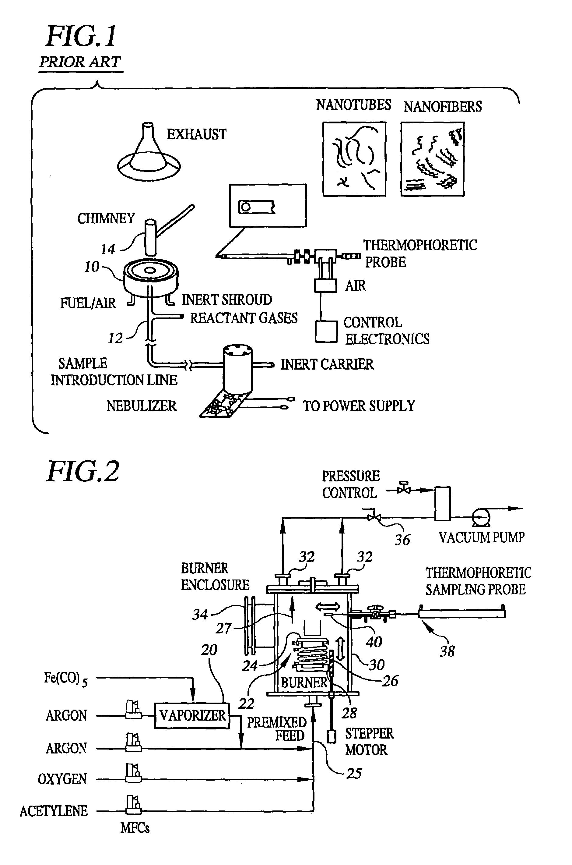 Method and apparatus for synthesizing filamentary structures