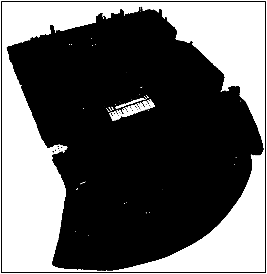 Building 3D modeling method and device